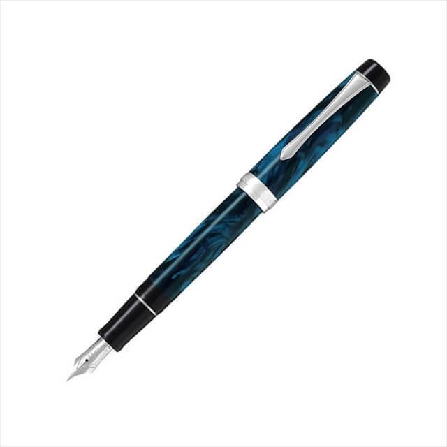パイロット カスタムヘリテイジSE 万年筆 マーブルブルー F(細字) インク付 パイロット カスタムヘリテイジSE 万年筆 マーブルブルー : 石丸文行堂