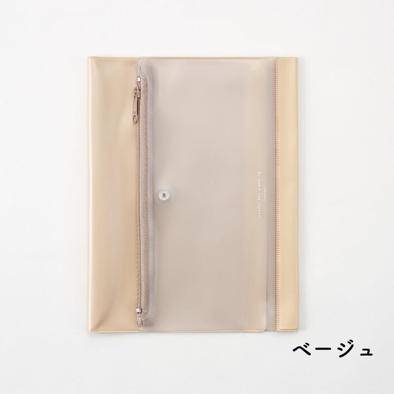 ダイゴー isshoni. ペンケース付ノートカバー PVC A5 : 石丸文行堂