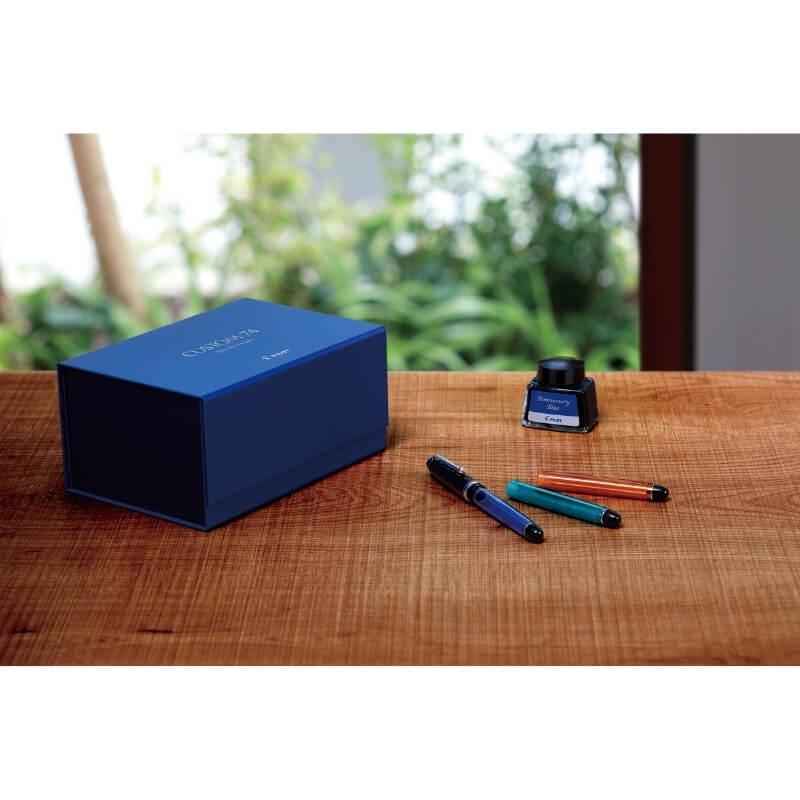 送料無料][数量限定]パイロット カスタム74 30周年記念モデル : 石丸文