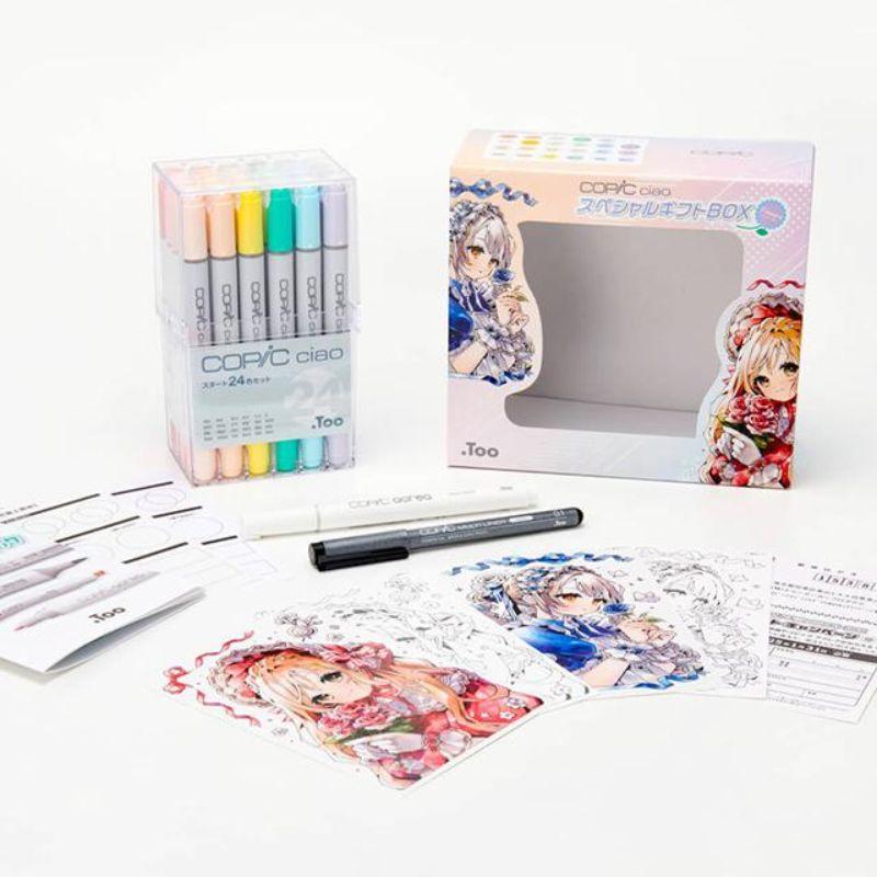 [送料無料][数量限定]COPIC コピック ciao(チャオ) スペシャルギフトBOX Flowers 12503105 : 石丸文行堂 ...