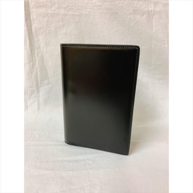 ブレイリオ ロイヤルコードバン ミニ6 11mmノート ブラック×ブラック