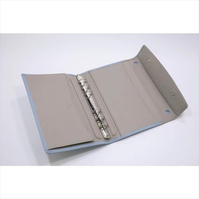 新品未使用品♡ ASHFORD バイブルサイズ　モダングレース　モーニンググレー アシュフォード モダングレース バイブルサイズ 15mm flap モーニング