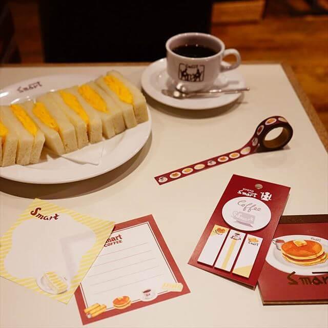 forme. 夢ミル京都喫茶巡り マスキングテープ スマート珈琲店3 : 石丸