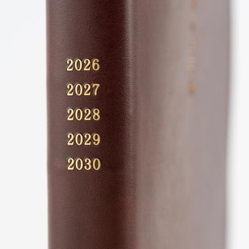 ほぼ日手帳 ほぼ日 2026年版 1月始まり ほぼ日5年手帳 2026-2030 A6