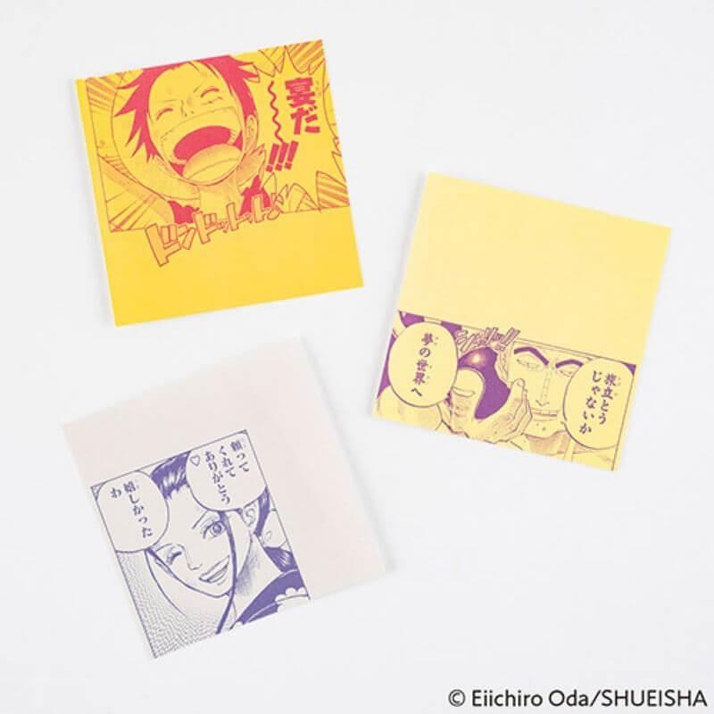 ほぼ日 ONE PIECE magazine 気持ちが伝わる スクエア一筆箋 Vol.3