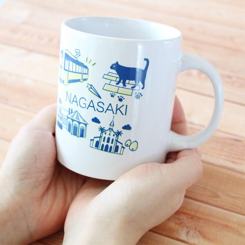 石丸文行堂 長崎マルシェJimo 長崎ご当地マグカップ : 石丸文行堂