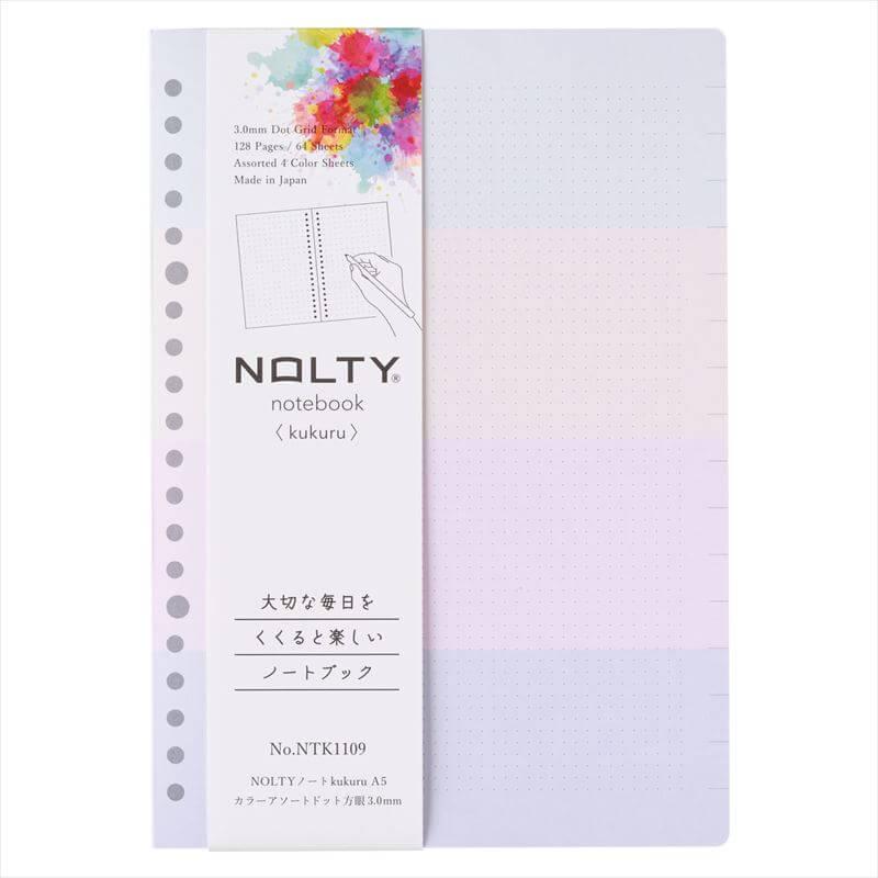 日本能率協会 NOLTYノート kukuru(ククル) A5 カラーアソート 日本能率協会 NOLTYノート kukuru(ククル) A5 カラーアソート