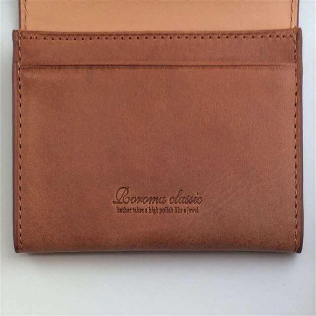 ロロマクラシック 名刺入 レッド