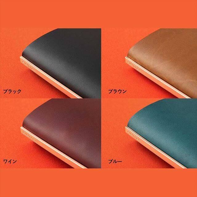 PLOTTER 6穴リングレザーバインダー リスシオ ブラック A5サイズ