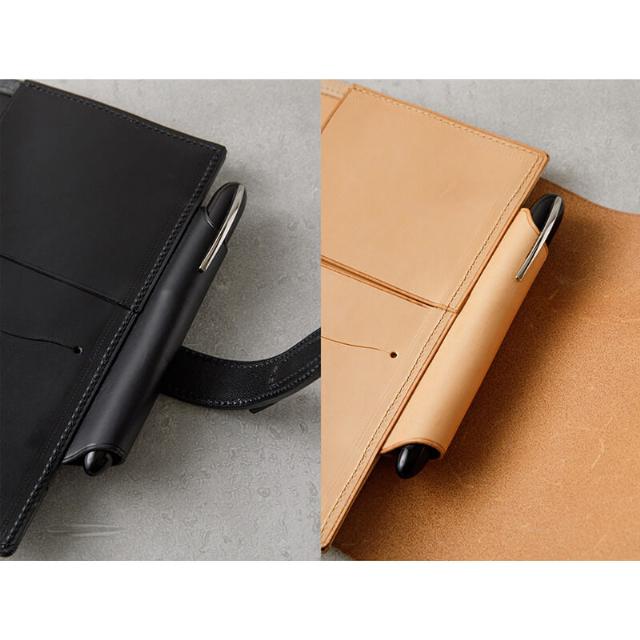 送料無料] KNOX フラクト システム手帳 フラップ付き ナチュラル