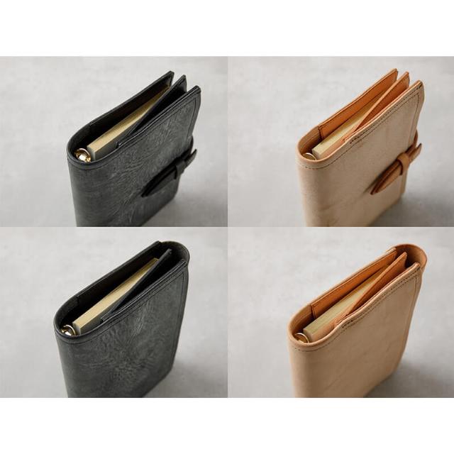 送料無料] KNOX フラクト システム手帳 フラップ付き ナチュラル