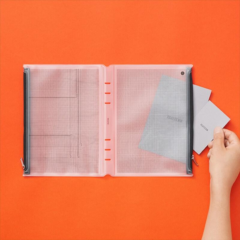 Plotter プロッター PLOTTER プロッター 6穴リングレザーバインダー Liscioリスシオ