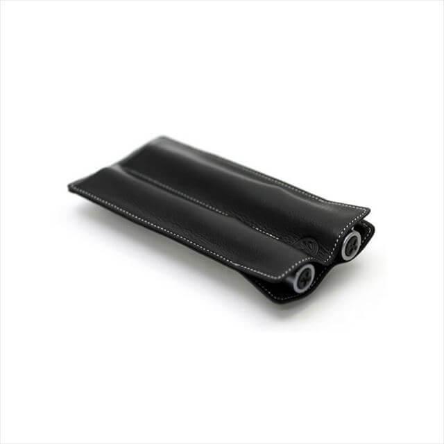 ROMEO 黒い合成皮革筆箱