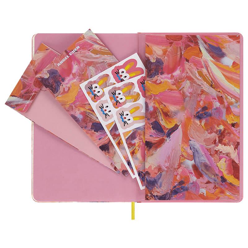 [数量限定]モレスキン Moleskine 限定YEAR OF THE RABBITノートブック LG 横罫 ANGEL CHEN