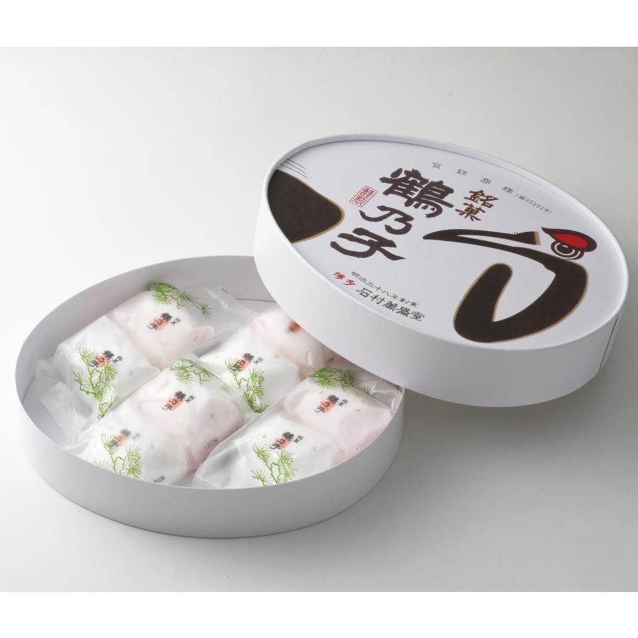 石村萬盛堂 鶴乃子 8個入 和菓子 お菓子 スイーツ ギフト お土産 福岡