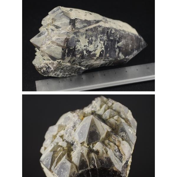 中津川蛭川産 両剣黒水晶（モリオン）結晶 356g /bc-08【公式通販】