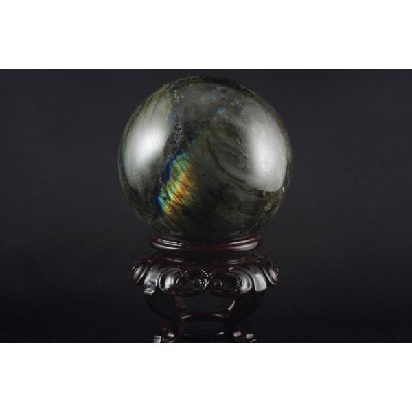 ラブラドライト丸玉　８６ｍｍ/lbr-03