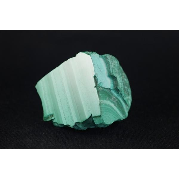 マラカイト（孔雀石）原石 一面磨き 191g /mlc-06 : 天然石専門