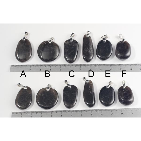 ペンダントトップ 山梨県黒平産黒水晶 /ptbc-01｜天然石専門店名取貴石
