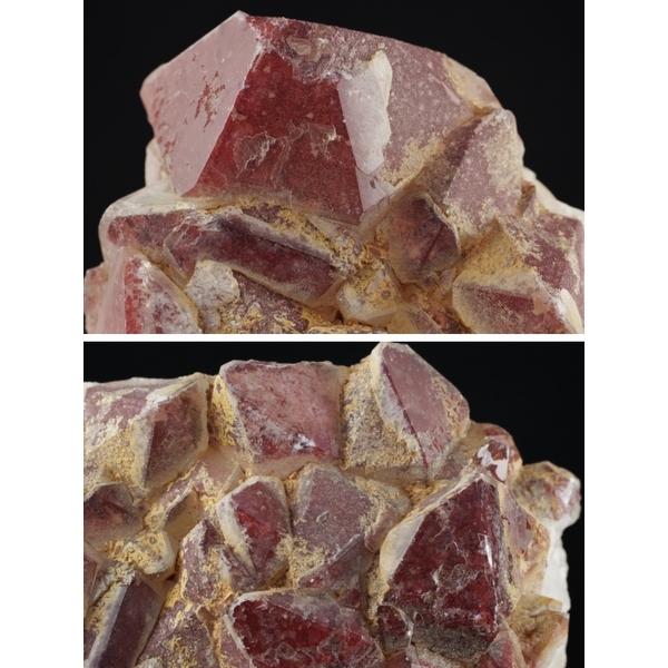 レッドファントム水晶クラスター 527g/rcr-02 : 天然石専門店名取