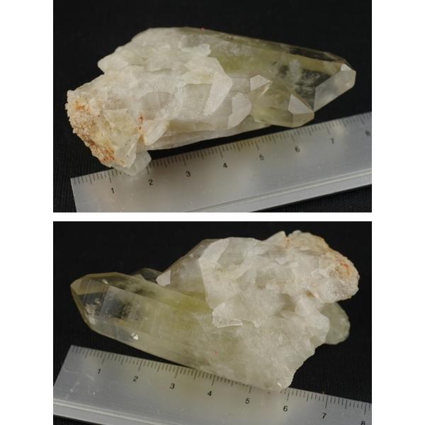 特価　シトリンクラスター　12 天然シトリン（黄水晶）クラスター 74．0g /st-14 : 天然石専門