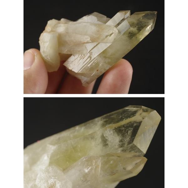 天然シトリン（黄水晶）クラスター 74．0g /st-14 : 天然石専門
