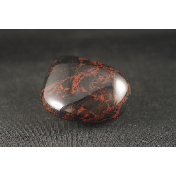 紅十勝石（オブシディアン）原石磨き 43g /ts-16 天然石原石販売