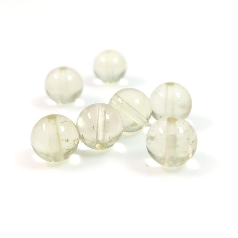 天然石 ビーズ 最高級リビアングラス AAAA 丸玉 ラウンド 8mm 1 