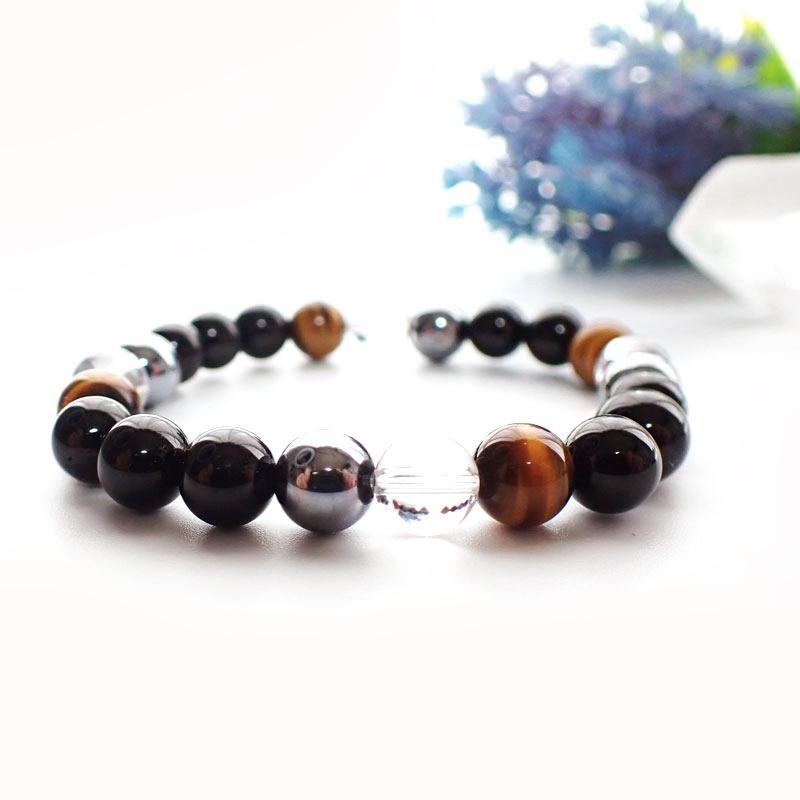 石の蔵 疲れを癒す ブラックトルマリン テラヘルツ タイガーアイ