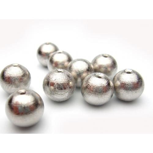 天然石 ビーズ メテオライト アルタイ隕石 丸玉 ラウンド 10ｍｍ １粒売り_1