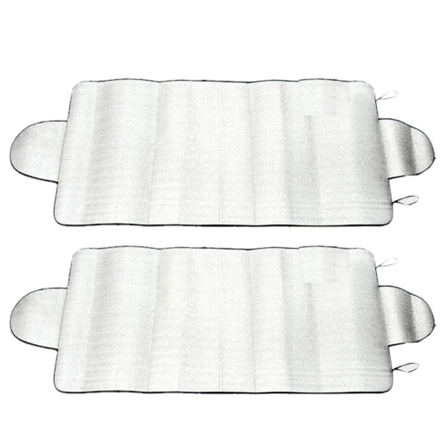 2枚セット 車用品 フロントガラス 凍結防止シート 厚手 除雪 冬 リバーシブル 断熱シート 夏 2 Yuki D11 14a 2set Com Shot 通販 Yahoo ショッピング