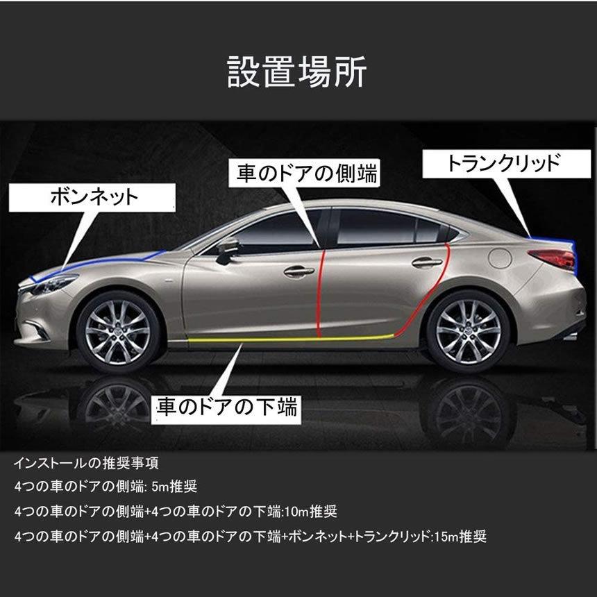車用防音テープ 衝突防止ゴム 風切り音 遮断 気密性アップ 静音 防 15m 15 Doamooru G Mi0310 a Com Shot 通販 Yahoo ショッピング