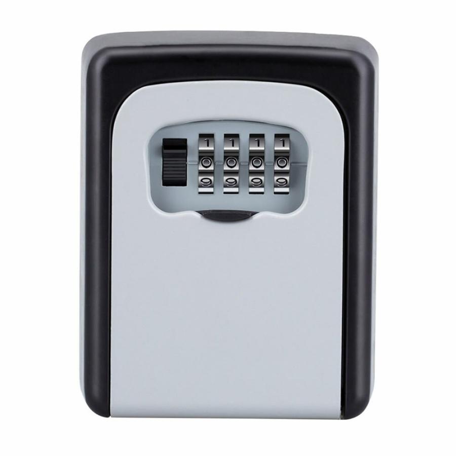 セキュリティキーボックス シルバー 鍵収納 4桁ダイヤル式 防犯 盗難防止 合鍵 共有 安全 カードキー 車 キー Ch 801 Sv Kg0422 1a Com Shot 通販 Yahoo ショッピング