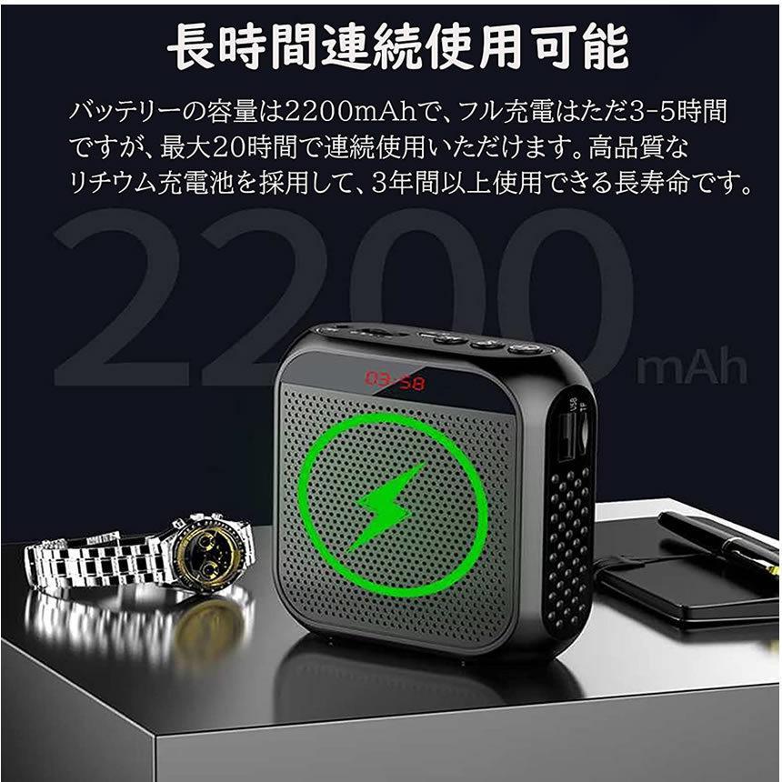 拡声器 小型 ハンズフリー 充電式 メガホン ポータブル 業務用 拡声器 小型 ハンズフリー 充電式 メガホン ポータブル 業務用