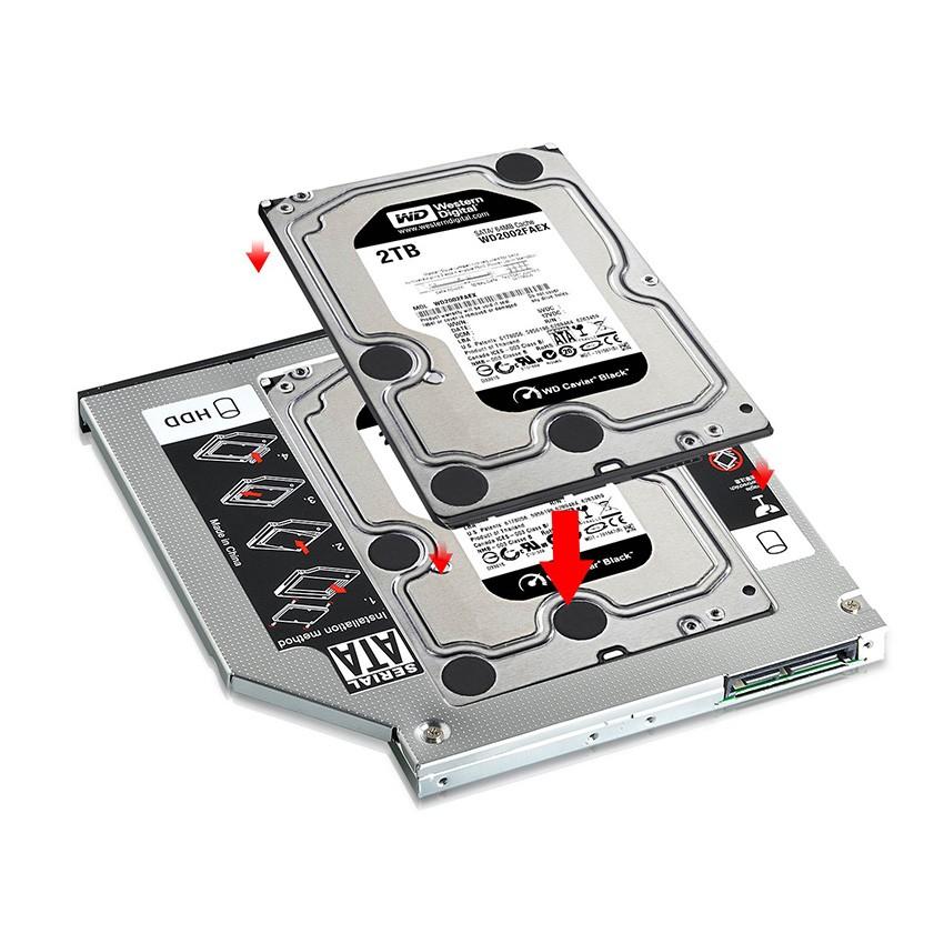 9 5mm ノートパソコン ノートpc ドライブ マウンタ セカンド 光学ドライブベイ用 Sata Hdd Ssd マウンタ Cd Dvd Cd Rom Hdd Caddy Npc Mounta 9 Mf0922 19a Com Shot 通販 Yahoo ショッピング