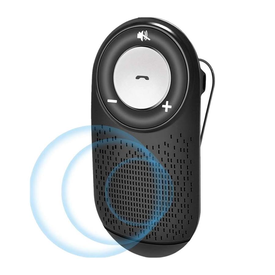 車載用 Bluetoothスピーカー ワイヤレスポータブル スピーカーハンズフリーキット 通話 音楽再生 2台待ち受け Vispeker Mg14 24a Com Shot 通販 Yahoo ショッピング