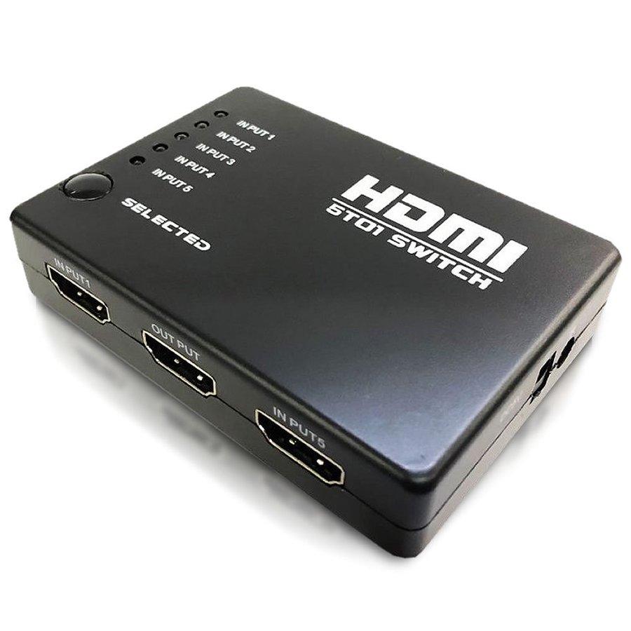 リモコン付き HDMI セレクタ 切替器 スイッチャー 5:1 5入力 1出力 フルHD 3D対応 HDMI Ver1.4 HDCP対応 HSW5｜ishino7｜06