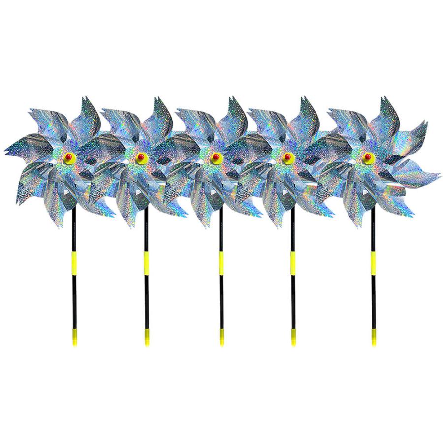 5個セット 鳥よけ風車 鳩よけ カラスよけ からす撃退 太陽光を反射