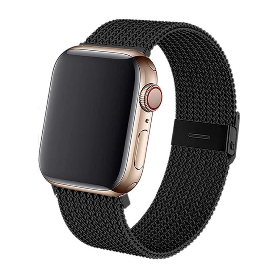 アップルウォッチ用 高級 バンド ブラック Apple Watch アップグレード 
