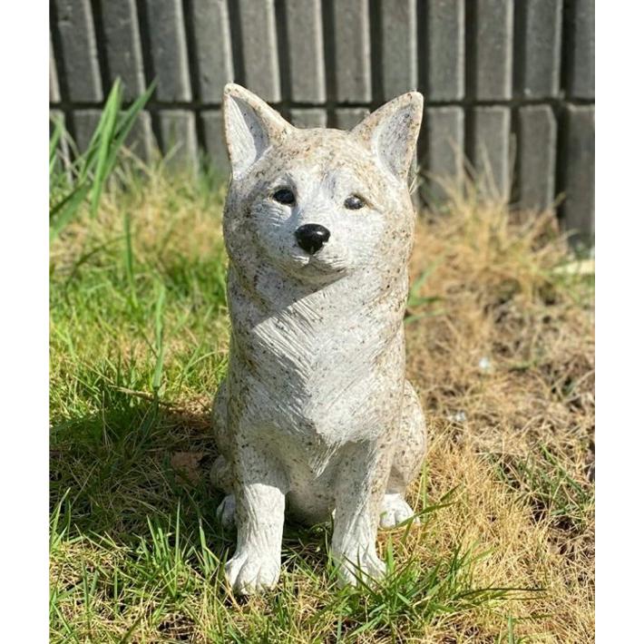 犬の置物 高さ31cm 秋田犬 子犬 親子 柴犬 いぬ イヌ わんこ 犬の置物 高さ31cm 秋田犬 子犬 親子 柴犬 いぬ イヌ わんこ