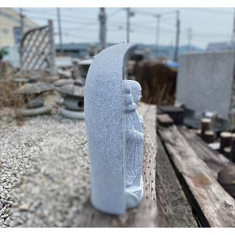 地蔵　庭石　錫杖　宝珠　石像　御影石　彫刻 地蔵 庭石 錫杖 宝珠 石像 御影石 彫刻 - メルカリ