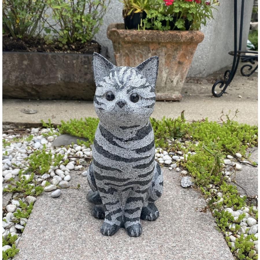 猫の置物 グレー御影石 高さ25.5cm みかげ石 アメリカンショートヘア ねこ インテリア 置物 オブジェ 玄関 ガーデン かわいい 彫刻 庭 ペットメモリアル お墓 :IK32001-2:石のくらし館ヤフー店 - 通販 - Yahoo!ショッピング 猫の置物 グレー御影石 高さ25.5cm みかげ石 アメリカンショートヘア ねこ インテリア 置物 オブジェ 玄関 ガーデン かわいい 彫刻 庭 ペットメモリアル お墓 :IK32001-2:石のくらし館ヤフー店 - 通販 - Yahoo!ショッピング