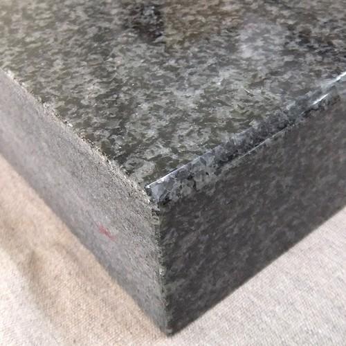 框　御影石　インパラブラック　上がり框材　1,200×100×120mm　40キロ　天然石　法人又は支店止め限定商品　時間指定・代引不可　送料別途見積 【アクリ】