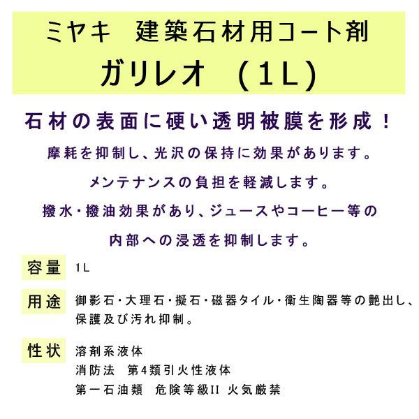 ミヤキ　ガリレオ　被膜型保護剤（１L)