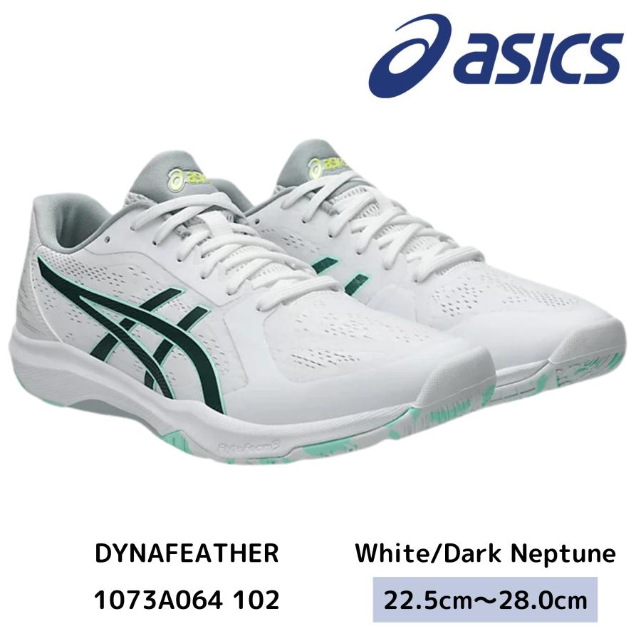 ASICS（アシックス） 卓球シューズ 1073A064 102 DYNAFEATHER White