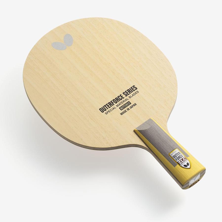 バタフライ BUT-24270 卓球ラケット 中国式ペン アウターフォース ZLC（CS）BUTTERFLY　ペンホルダーラケット[BUT24270] 返品種別A バタフライ（Butterfly） アウターフォース ZLC CS 24270 中国式