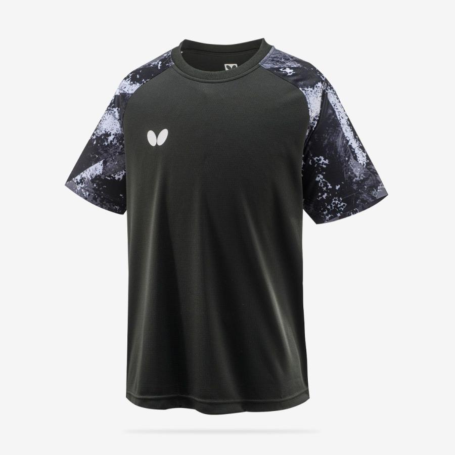 バタフライ（Butterfly） ソルテノ・Tシャツ 卓球練習用Tシャツ 全国