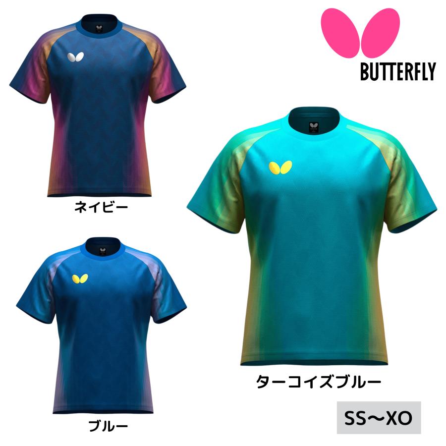 バタフライ（Butterfly） ジェノーラ・Tシャツ 47240 卓球練習着 2025 