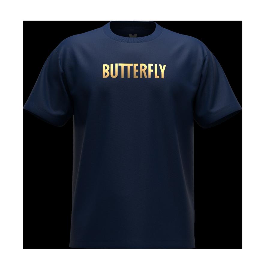 Butterfly/バタフライ★ソピアール・シャツ★ブラックM★日本卓球協会公認 バタフライ(Butterfly) BTY-Tシャツ26 数量限定 2026展示会限定モデル