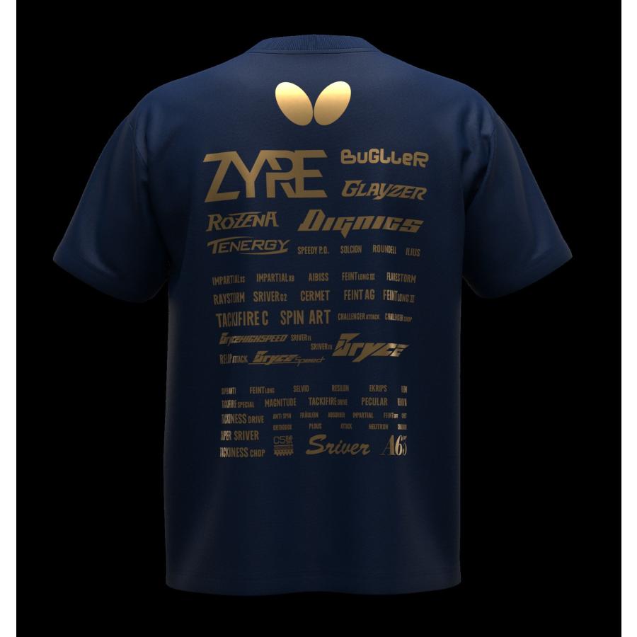 バタフライ(Butterfly) BTY-Tシャツ26 数量限定 2026展示会限定モデル